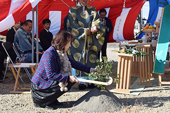 「響愛の森」地鎮祭