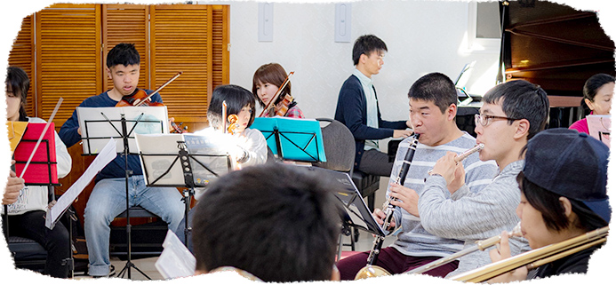 オーケストラの様子
