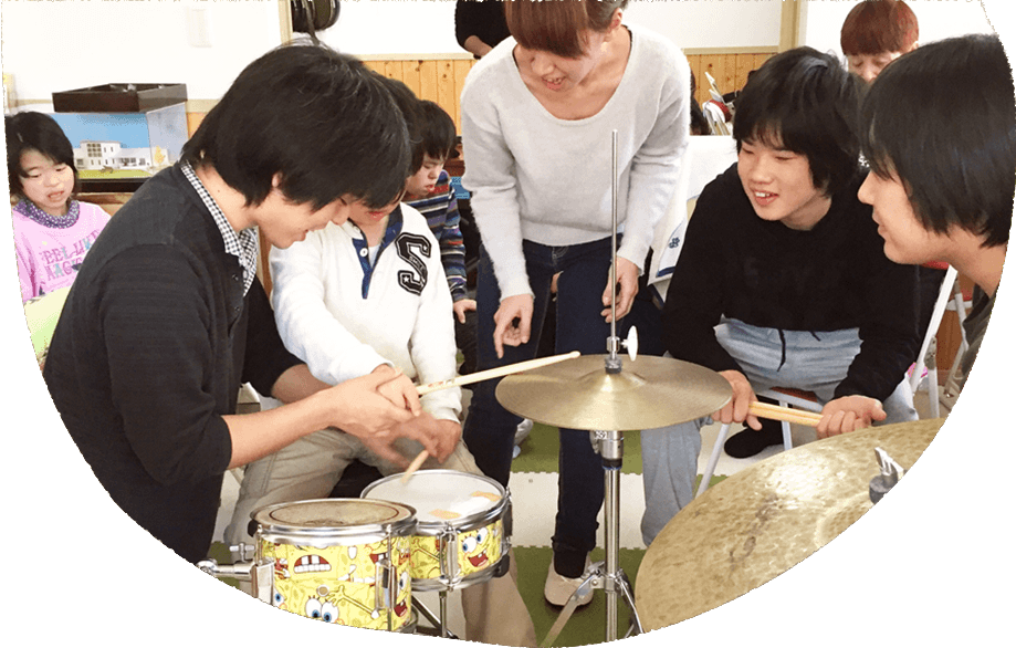 響愛学園の日常風景