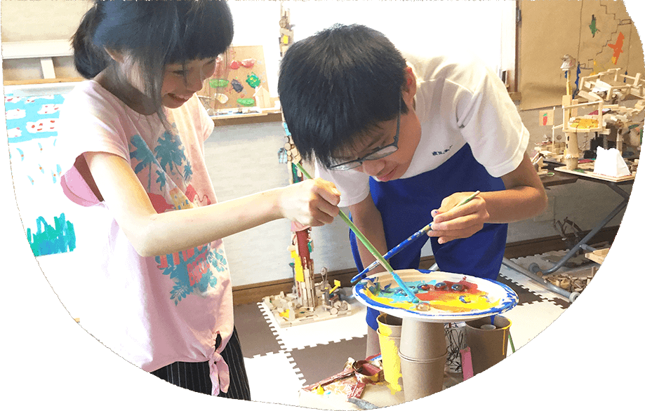 響愛学園の日常風景