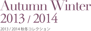 Autum Winter 2013 / 2014