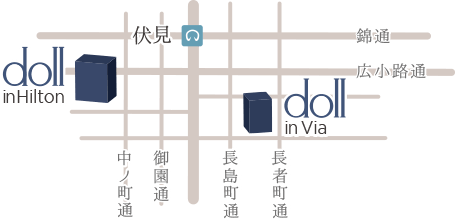 doll nagoya map