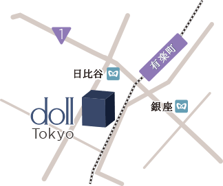 doll tokyo map